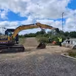 Excavator as a Crane Training