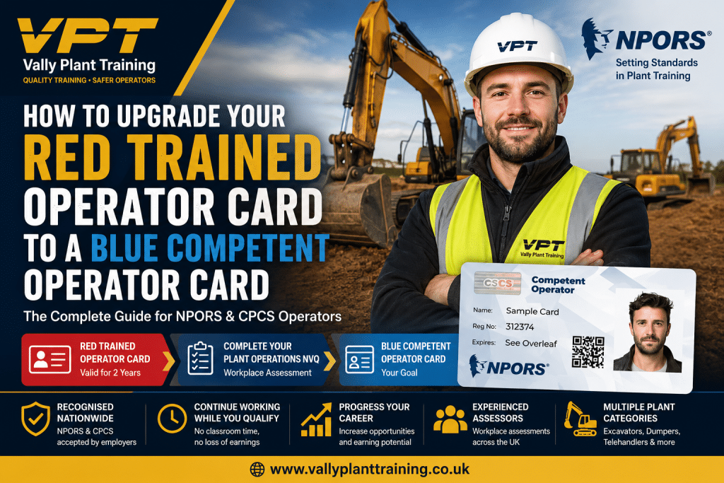 How to Upgrade Your Red Trained Operator Card to a Blue Competent Operator Card